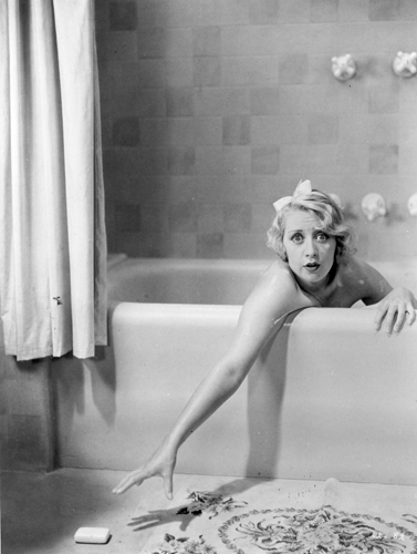 Joan Blondell bathtub
