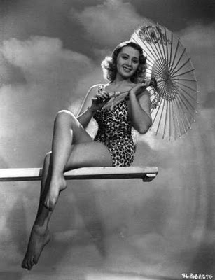 Joan Blondell diving board Joan Blondell diving board