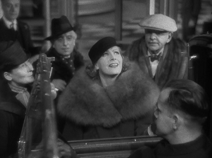 Garbo, at the end of the film. And probably the end of the filming as well.