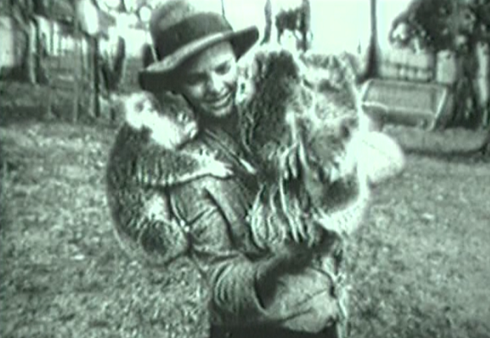 Here's a woman not categorized among the hotties, though koalas are all over that shit. 