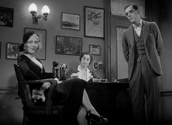 Karloff, creepy even without makeup. 