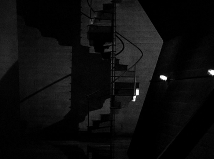 An ominous staircase. 