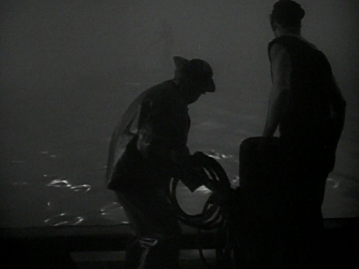 Why does he hate the sea? Oh, because it's all wet. 