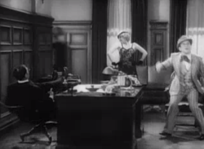 The sheer relish with which Todd strips is hilarious.