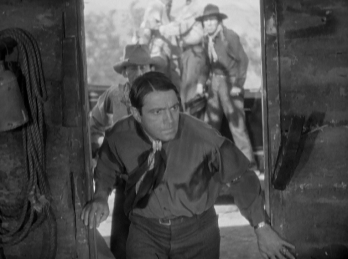 Kind of a weird sort of The Searchers reversal, really. 