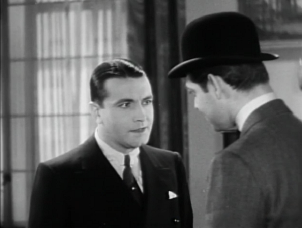 "You're going to threaten *me*? Who do you think you are, Clark Gable? ... wait, you are Clark Gable. Well, that means nothing in 1931!"