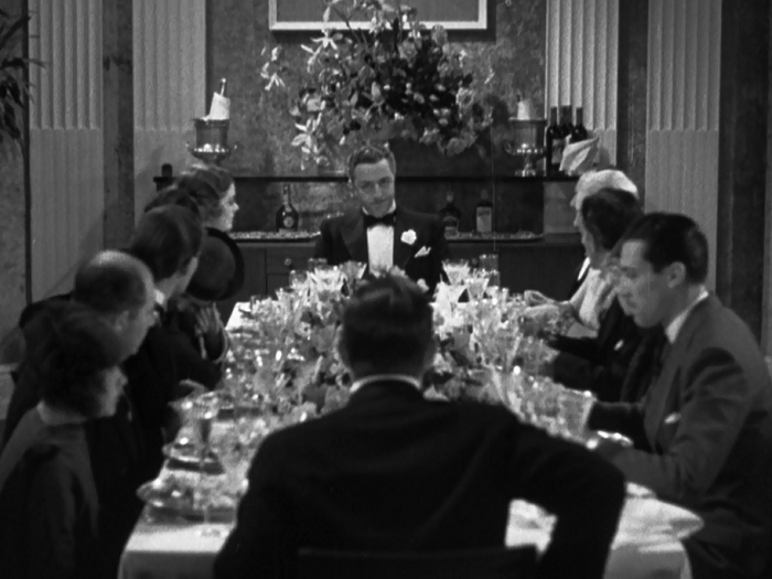 "Ladies and gentlemen, we come here tonight with a mystery to solve, but, more importantly, empty glasses to fill. Waiter!"