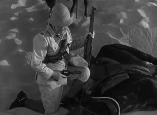 Ford does a great job in the first half showing the connection between the soldiers and their horses. When he removes that at the end of the first act, it's not just crucial to the plot, but an emotional loss as well.