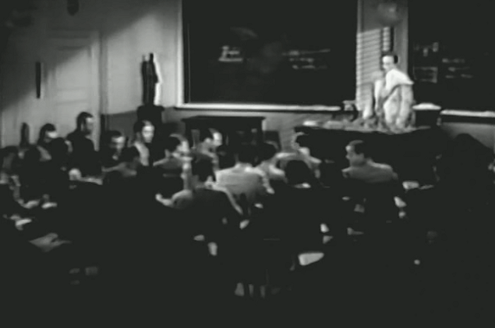 A lecture on physics! This movie really does have everything. 