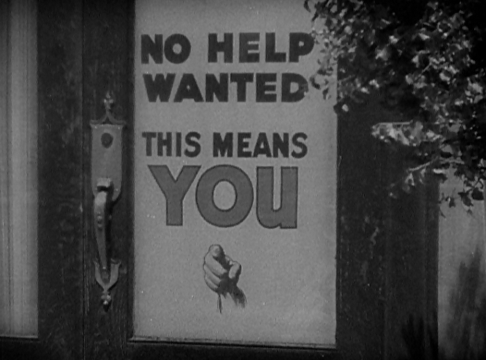 I want you! To scram!