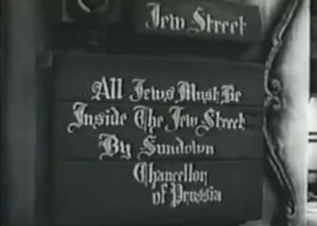 Meet me at the corner of Jew Street and Jew Street in the Jewish ghetto. By the Jewish jewelers.