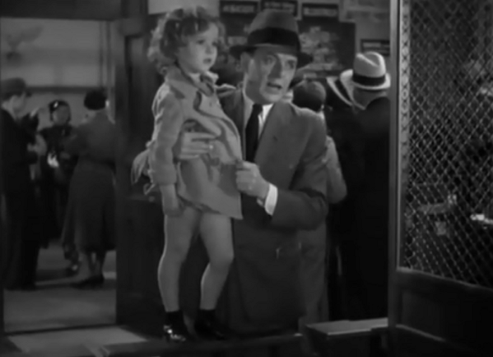 Uh, Miss Temple, you seem to have forgotten to put your pants on. 