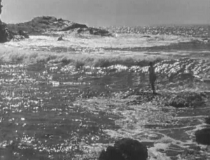 Heh, yeah, if you look at this, you'll see Claudette Colbert's body double's extremely pixelated naked butt.