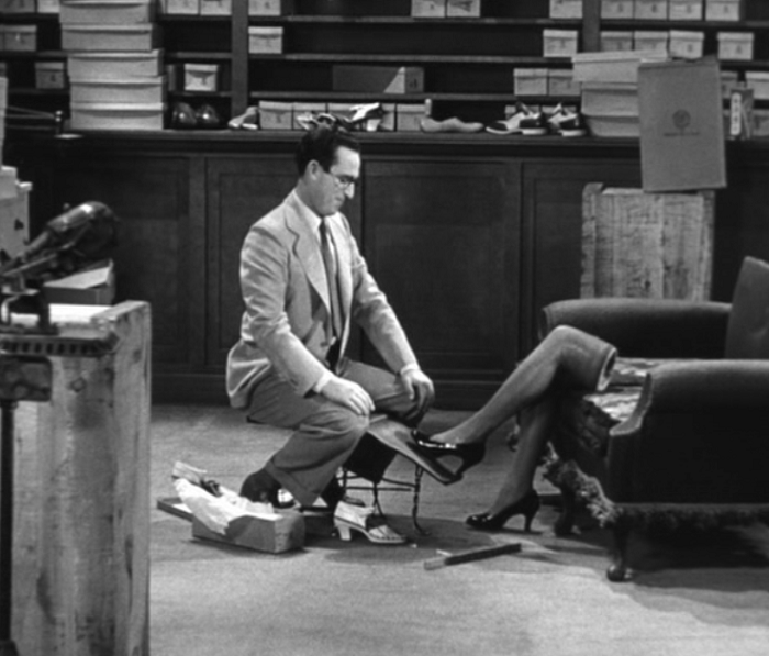 Harold: lady's man. Er, lady's leg man. No, that doesn't sound right either. 