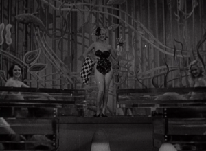 Literally the second shot in the film. 