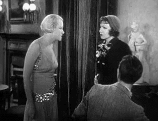 Claudette Colbert slapping a bitch