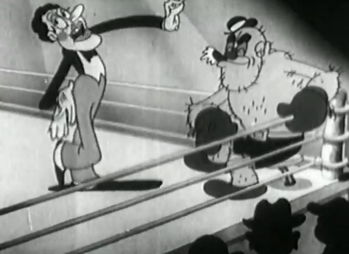 One notable moment: the announcer, clearly wearing rouge and talking in a high pitched voice. Why? I dunno.