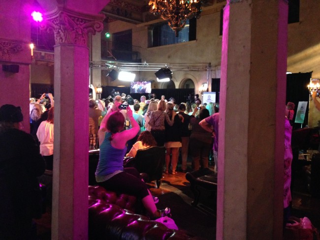 MacLaine from a distance.