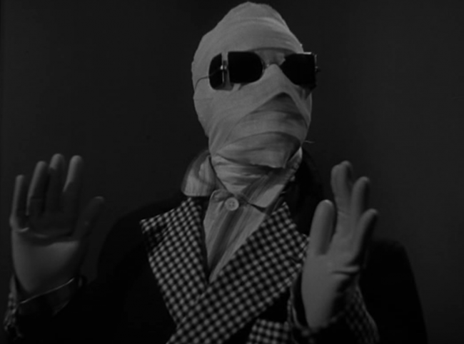 Invisible Man 1933 pre-code universal horror