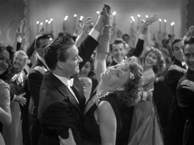 "Garbo dances!" Eh, maybe it was for the better if we'd held that one in reserve.