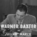 42nd Street 1933 Ruby Keeler Bebe Daniels Warner Baxter
