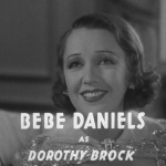 42nd Street 1933 Ruby Keeler Bebe Daniels Warner Baxter