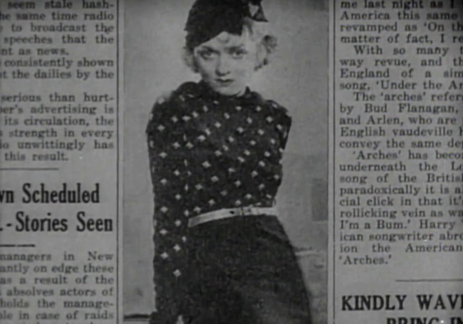 I miss newspapers running Constance Bennett glamor shots all the time.